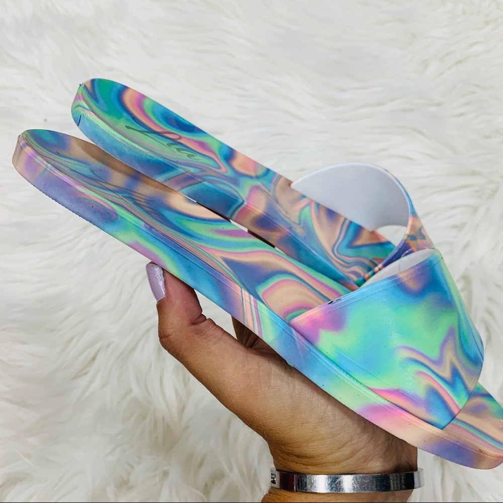 Tie dye swirl sandal - Picture 6 of 7